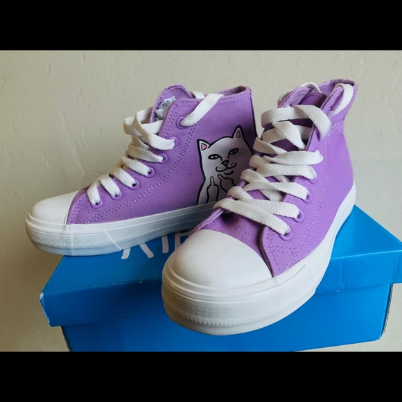 lavender top shoes